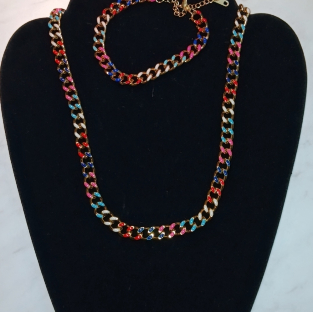 Stainless steel colorful set